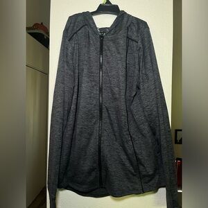 Large Xersion Grey Gym Sweater